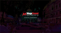 Desktop Screenshot of megasound.in