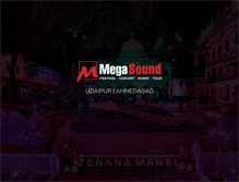 Tablet Screenshot of megasound.in